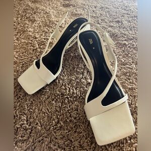 Zara women’s heeled sandals